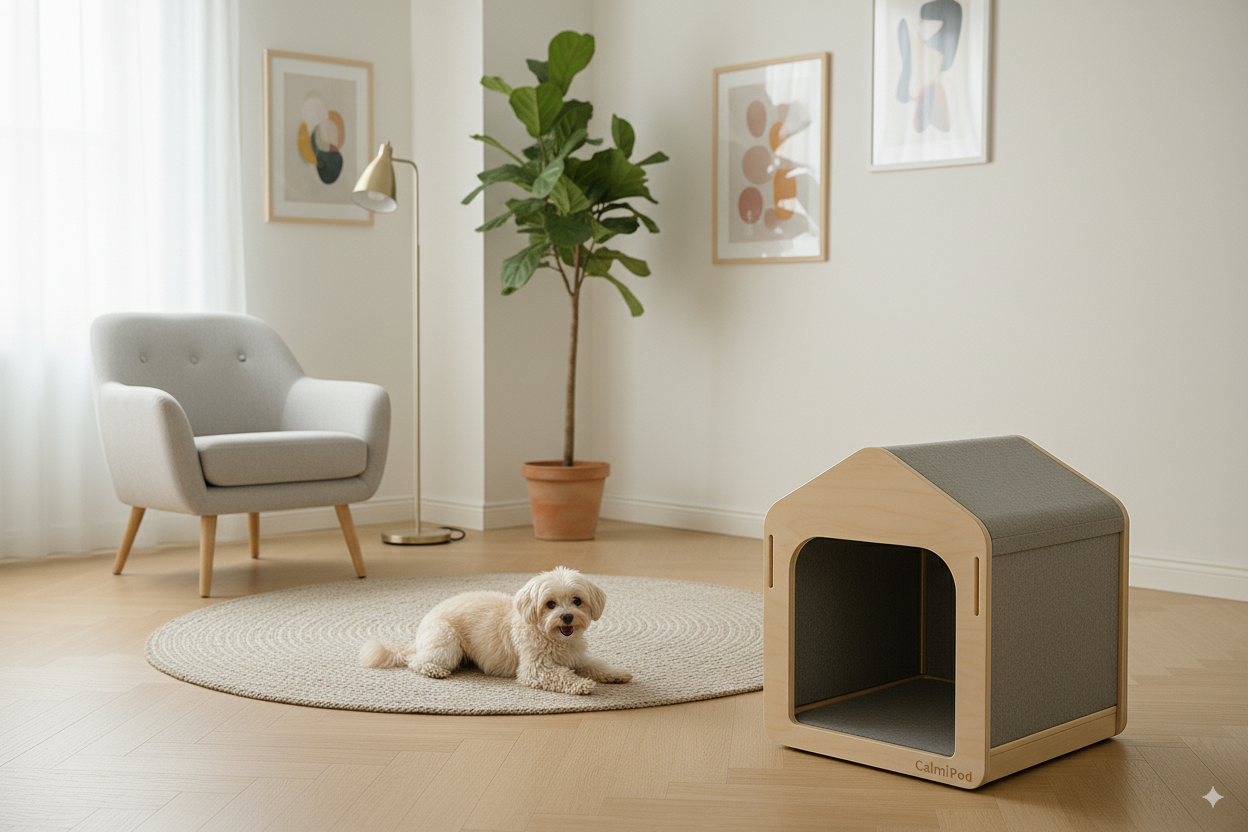 Scandinavian interior with CalmiPod