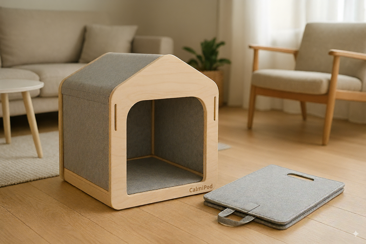 CalmiPod in a living room